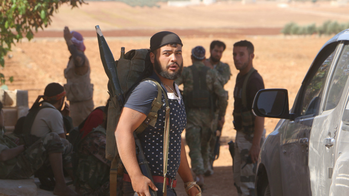 Turkish backed Syrian rebels Anadolu