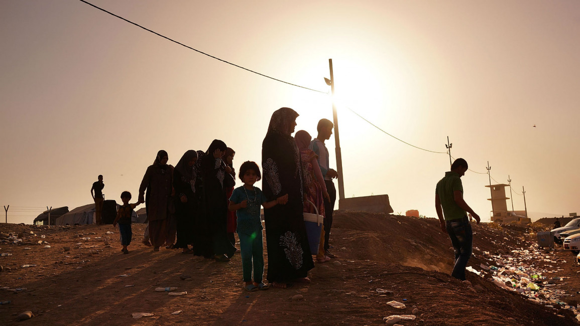 Refugees Fleeing ISIS Offensive Pour Into Kurdistan
