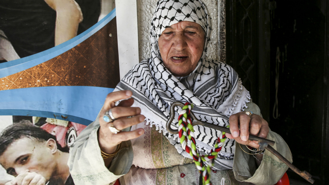 Nablus old lady - Getty