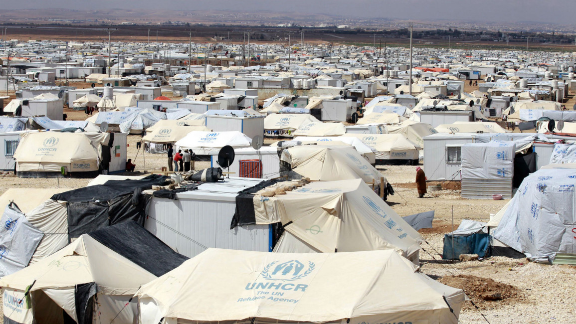 Jordan Zaatari refugee camp