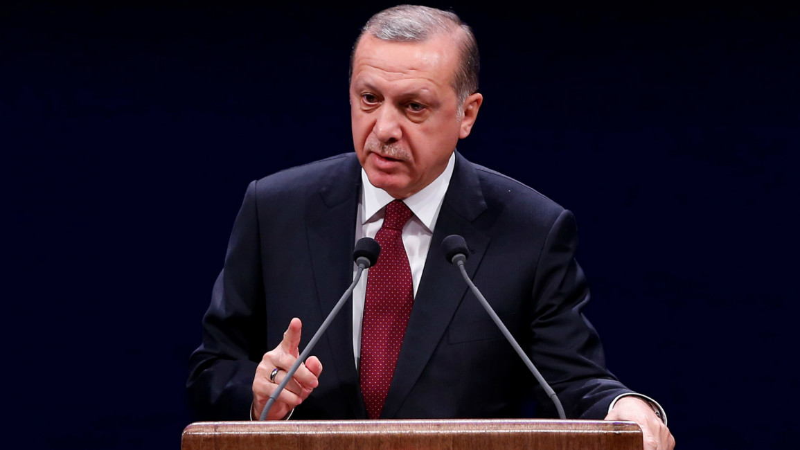 Turkish President Recep Tayyip Erdogan -- AFP