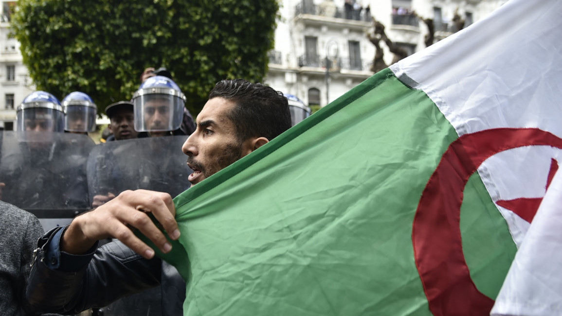 Algeria protest - Getty