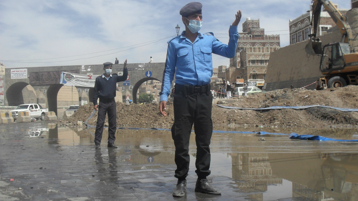 Sewers Sanaa Yemen -- Getty