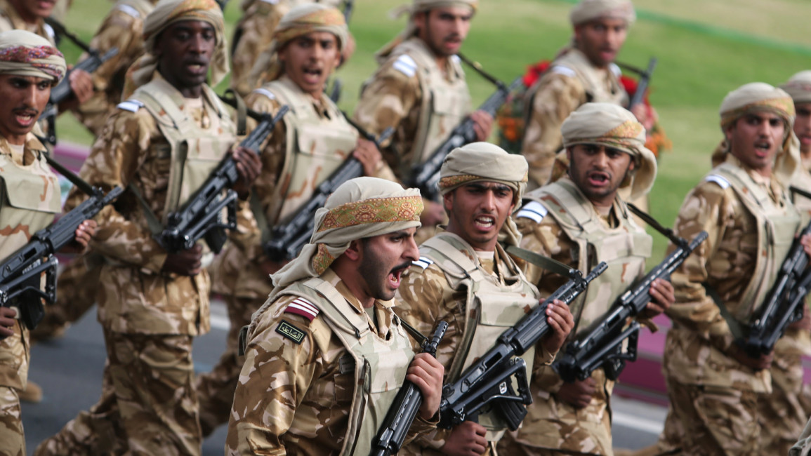 Qatari army armed forces AFP