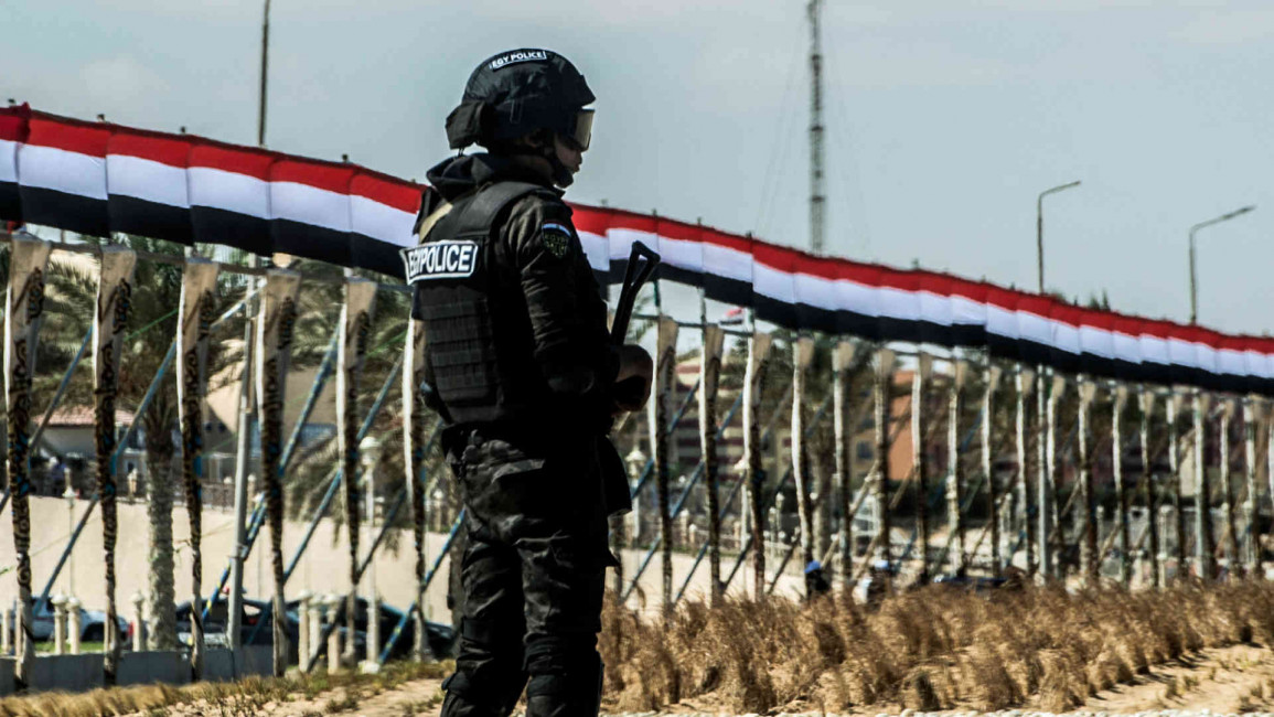 egypt police el-alamein afp