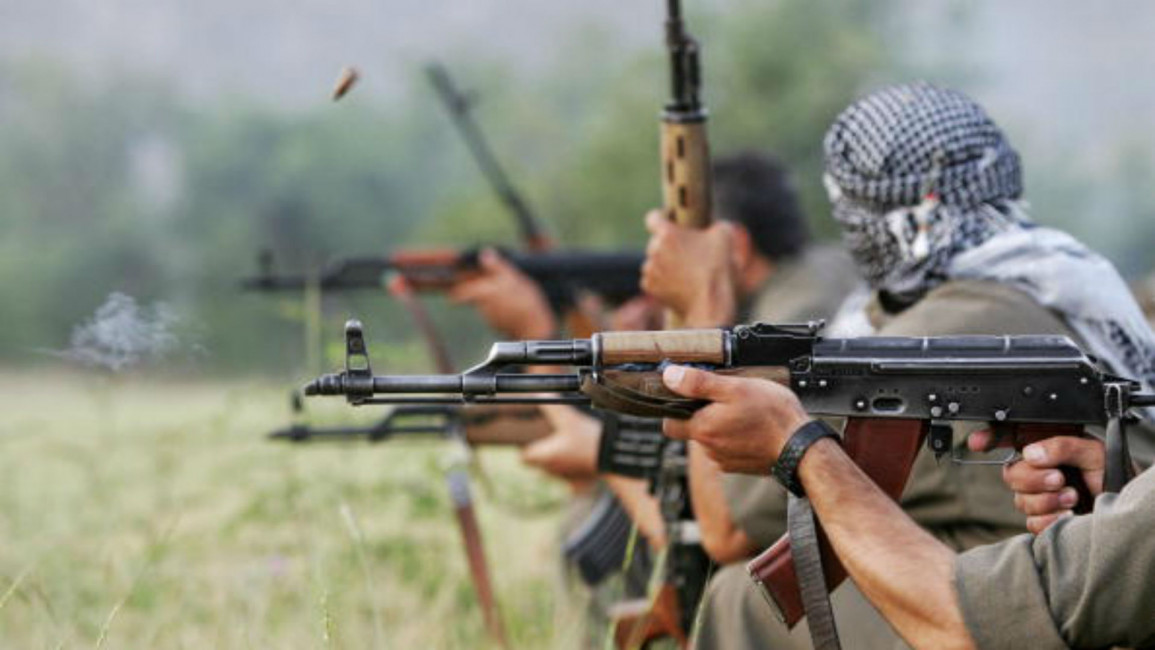 PKK militants [AFP]