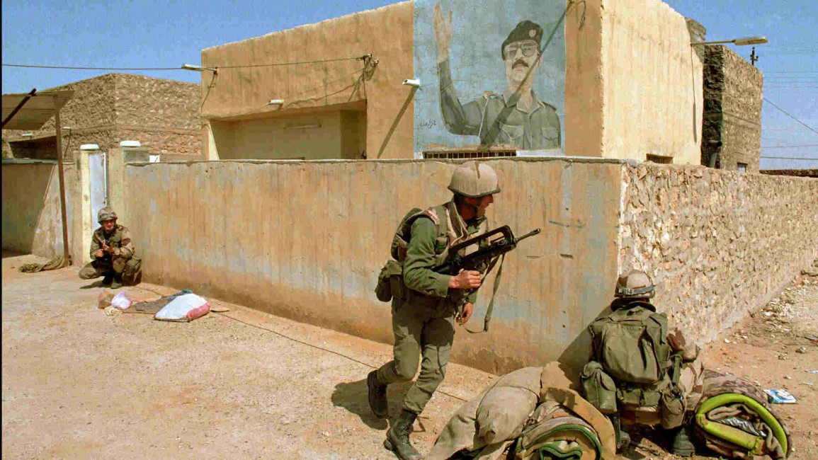 Town Salman Iraq 1991- AFP