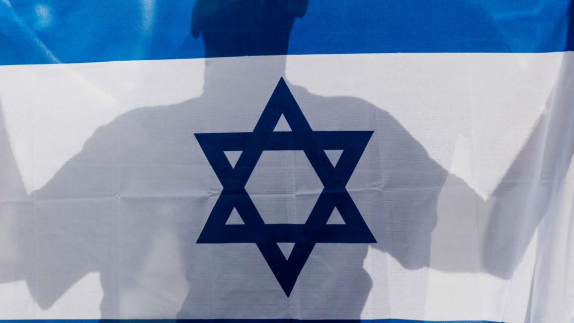 Israel flag AFP