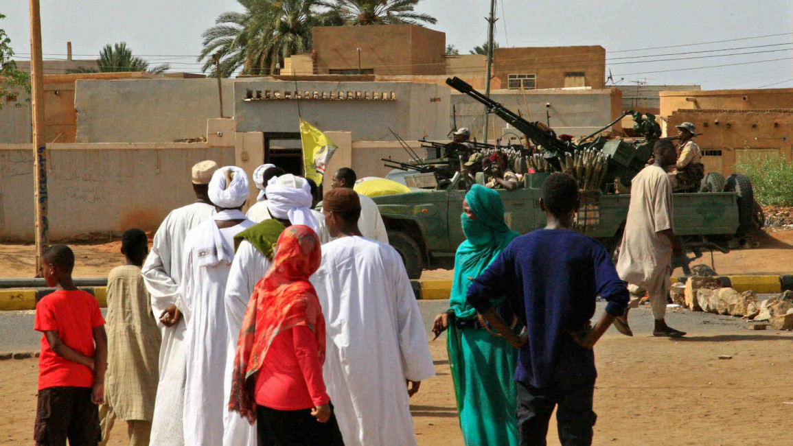 Sudan security forces - Getty