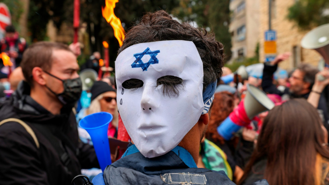 israel protest afp