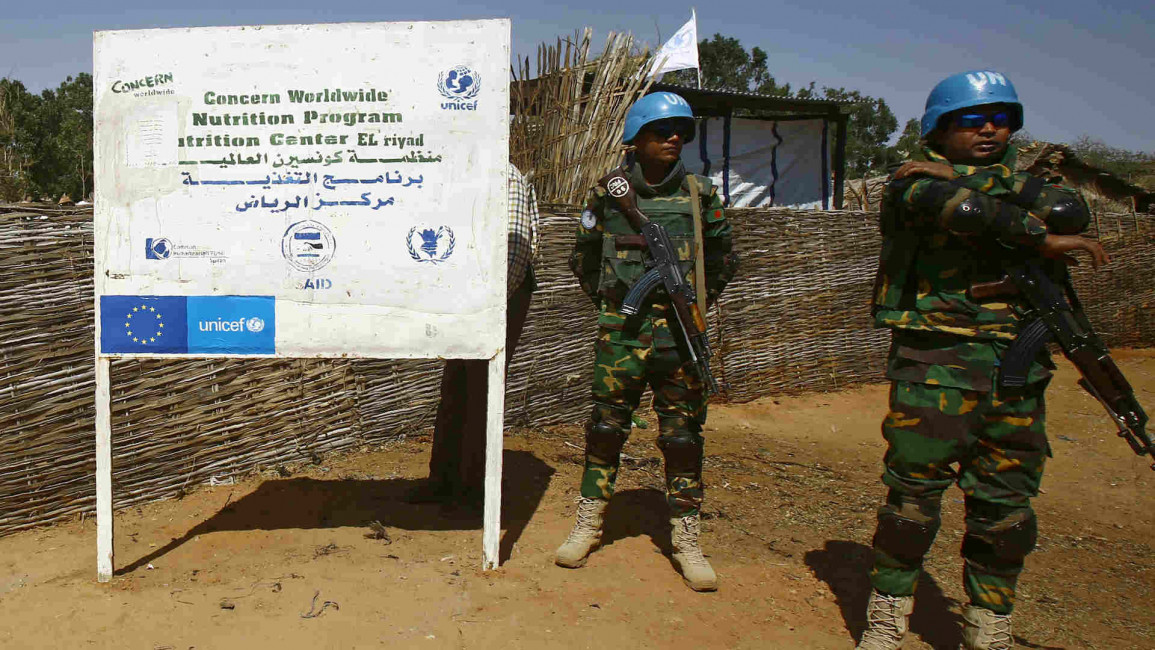 Darfur peacekeepers