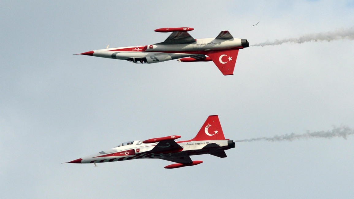 Turkish air show in Istanbul