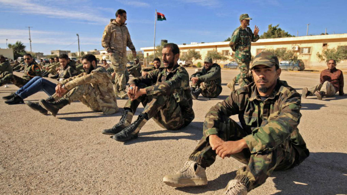 Khalifa Haftar forces Libya - Getty
