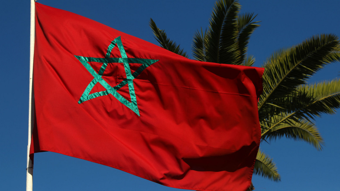 Morocco flag TASS