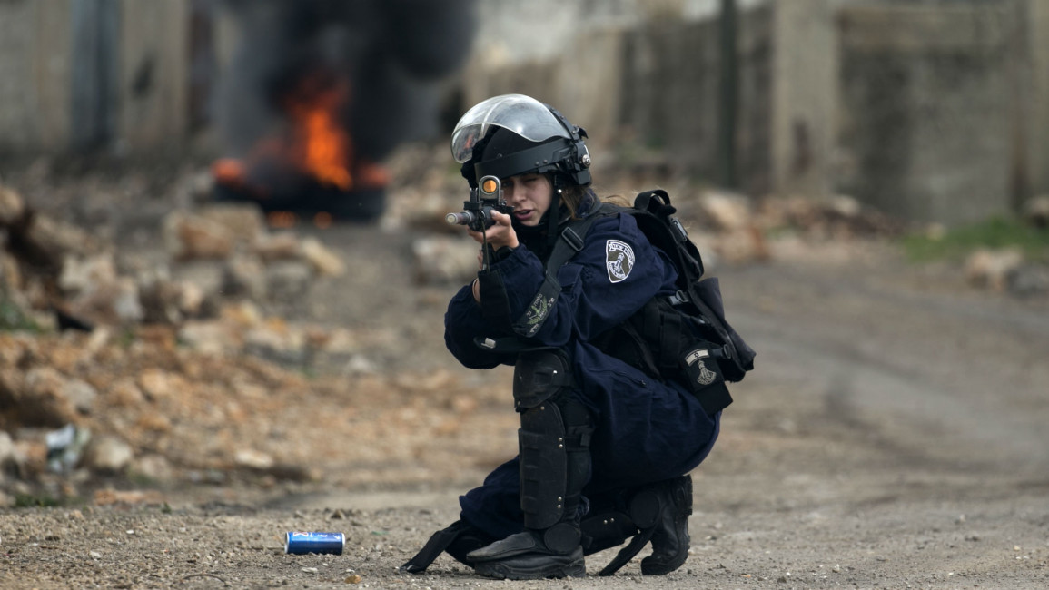 Israeli soldier [AFP]