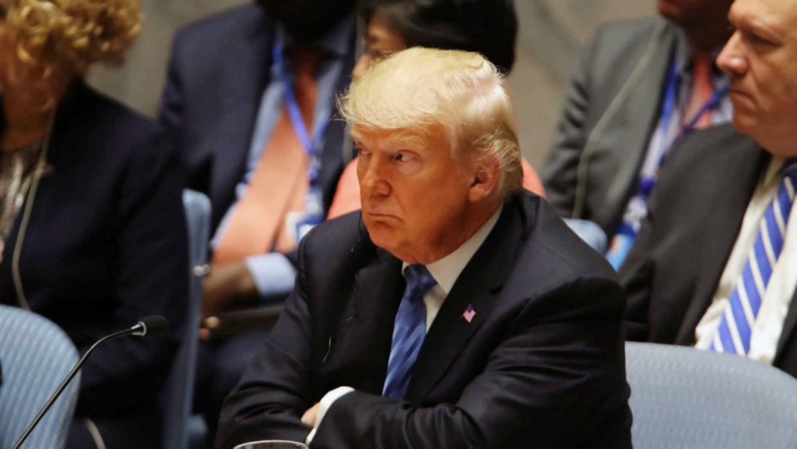 Trump at UN on Iran - Getty