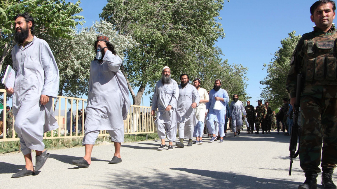taliban prisoners afghanistan getty