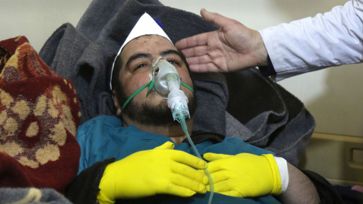 Syria gas attack [AFP]