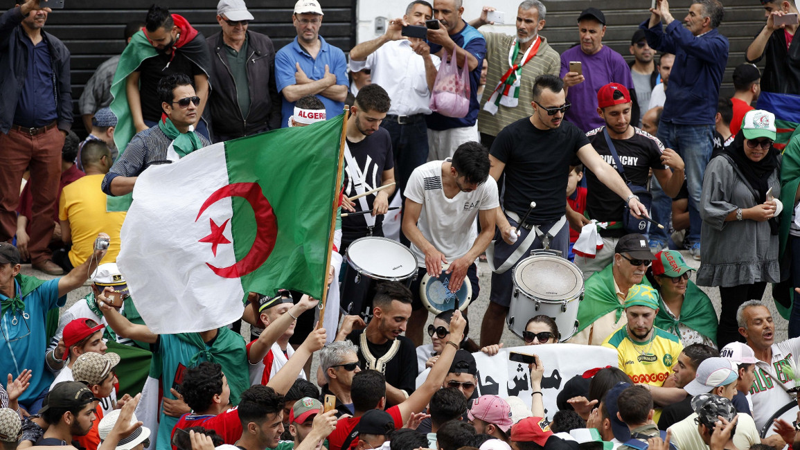 algeria protest constitution getty