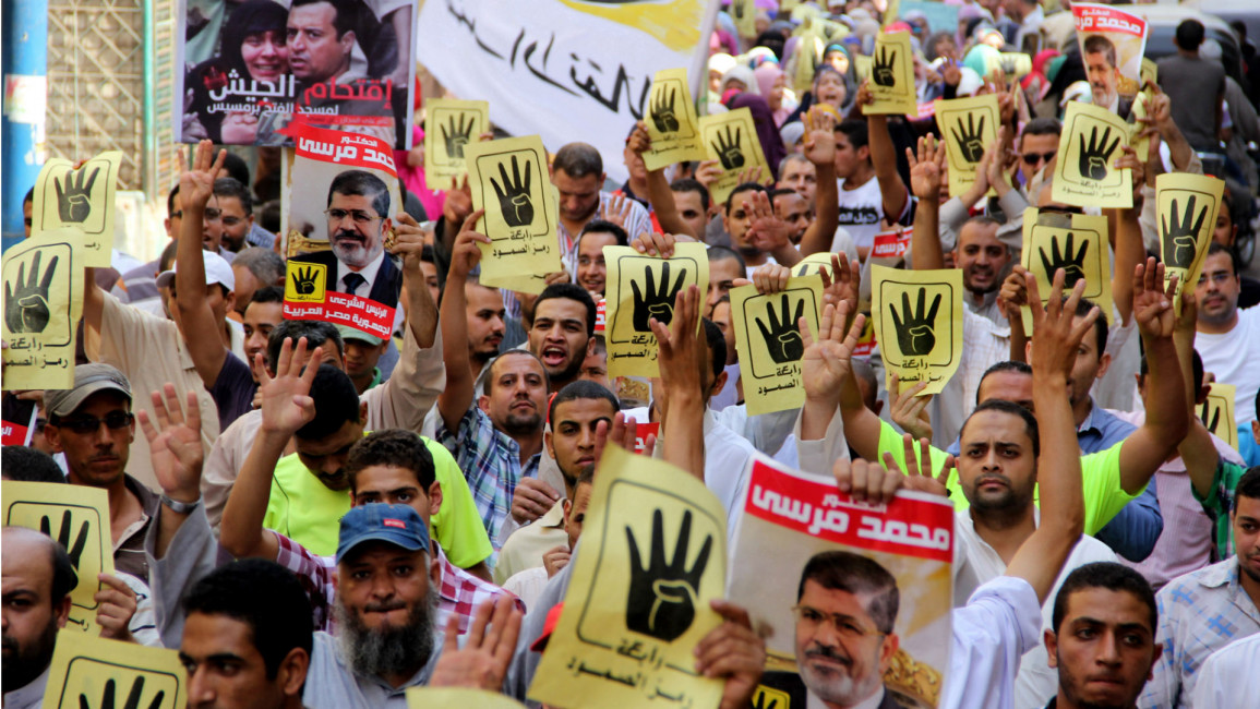 Morsi Supporters Englishsite Egypt