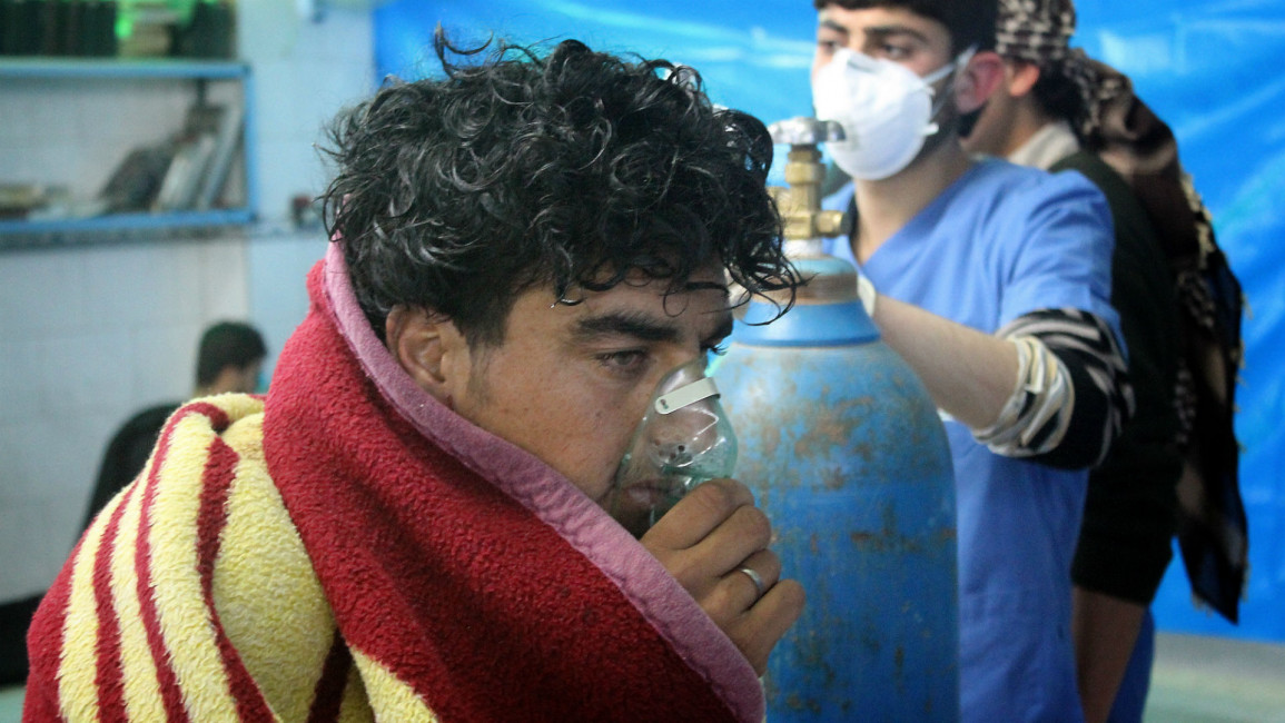 Syria chemical attack ANADOLU