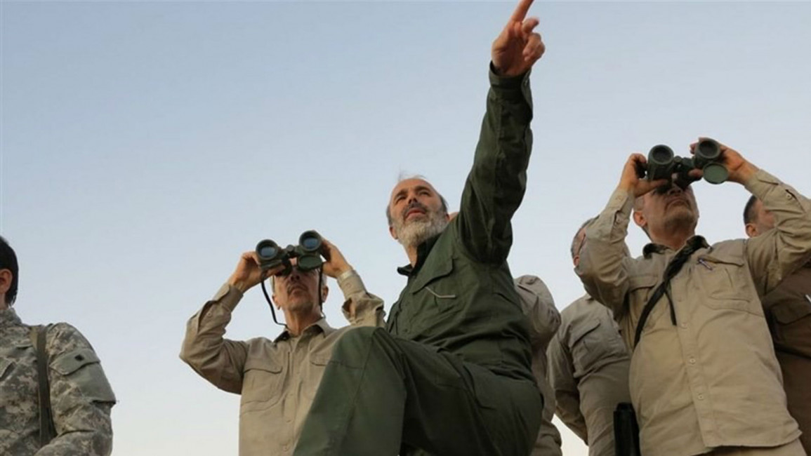Iran commanders in Syria - AP