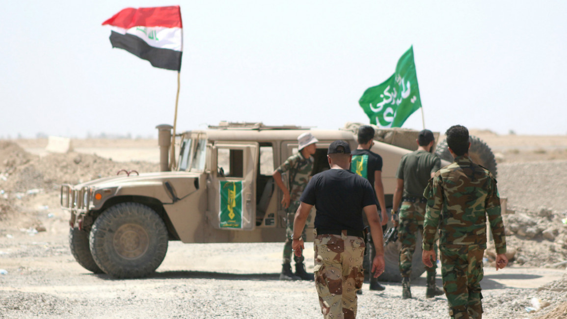 Iraqi forces Saqlawiya - AFP