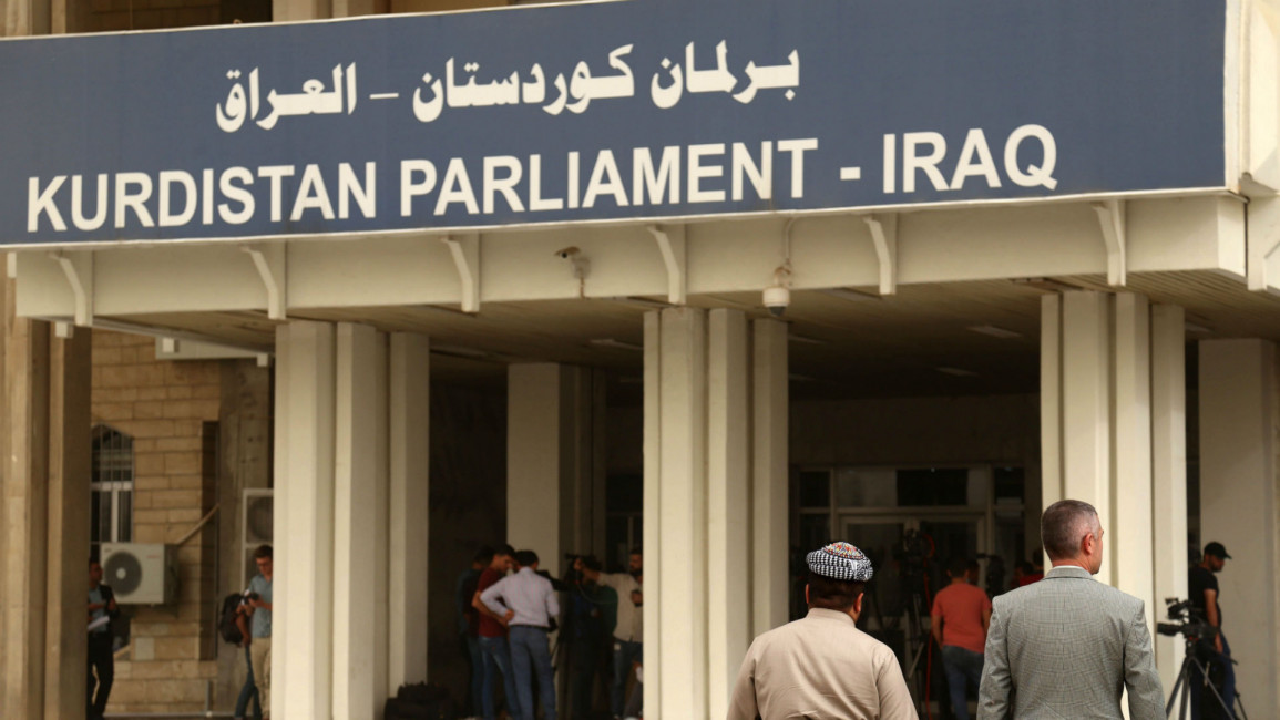 Kurdistan parliament AFP