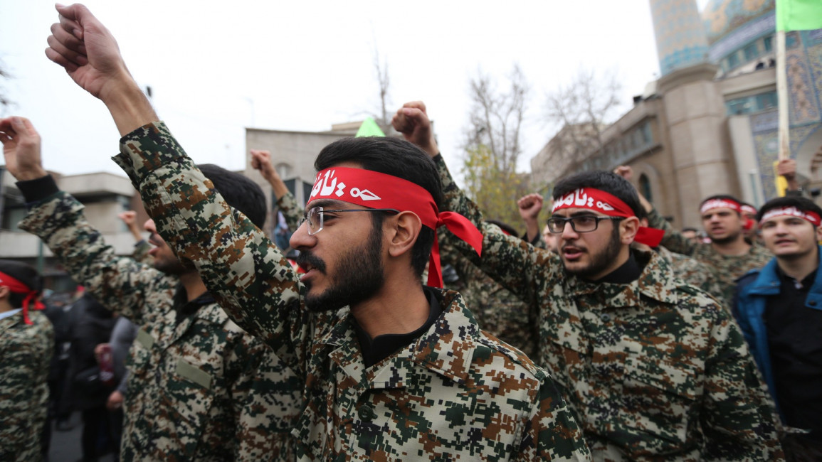 iran revolutionary guards getty