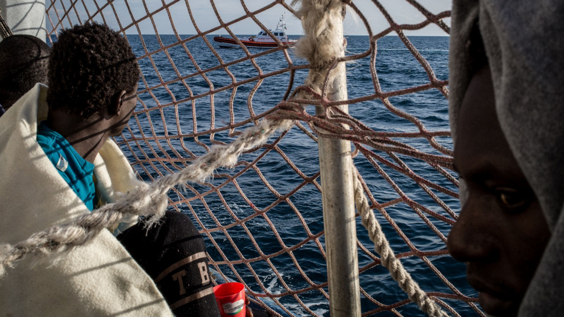 libya migrants sea getty