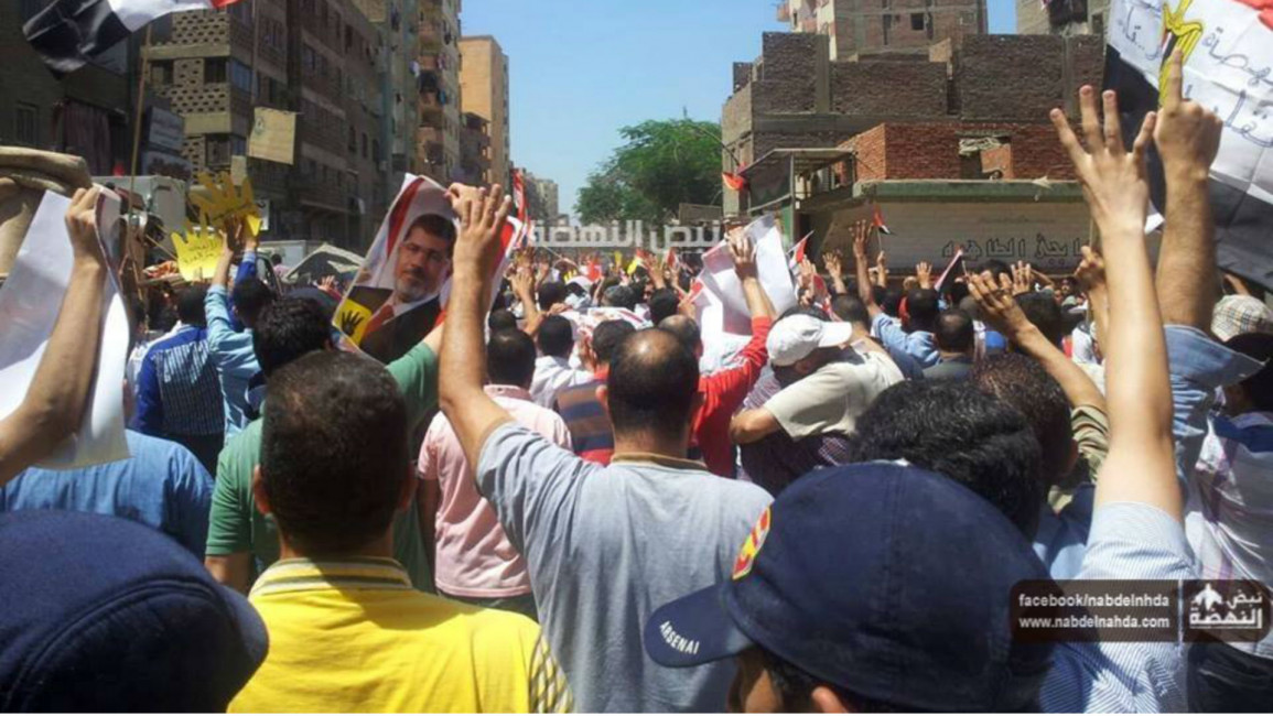 Rabaa protests Nabd al-Nahda