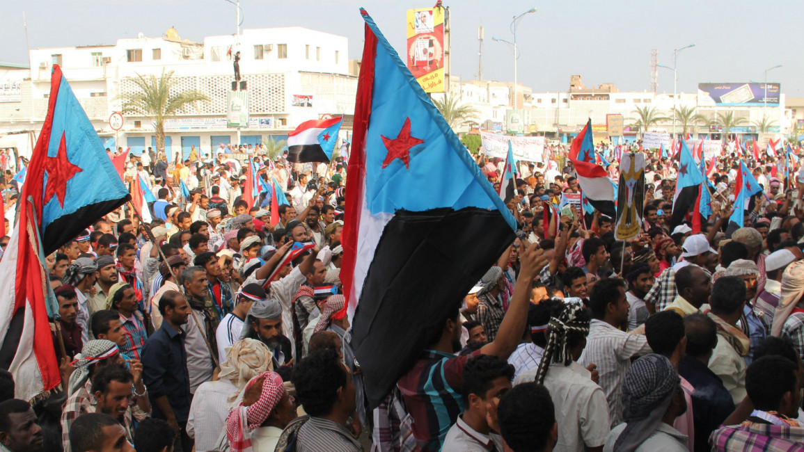 yemen aden secessionist protest 15/10/14