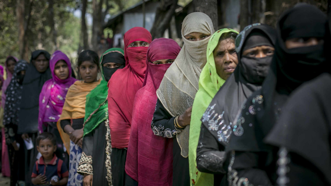 Rohingya women Getty
