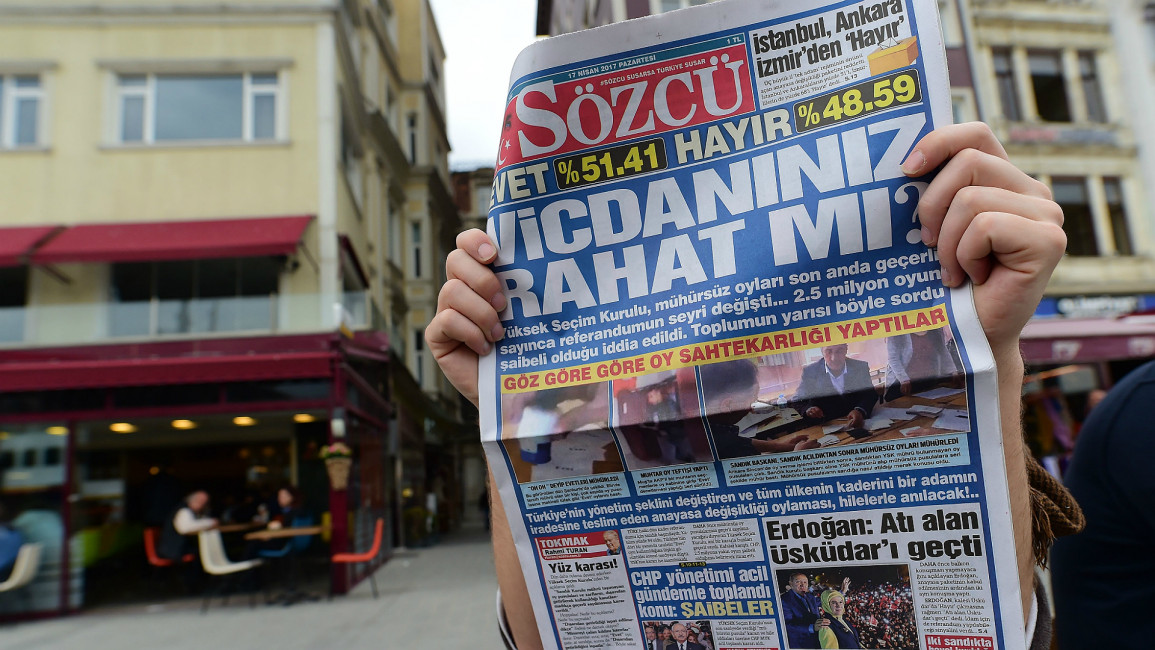 Sozcu newspaper Turkey