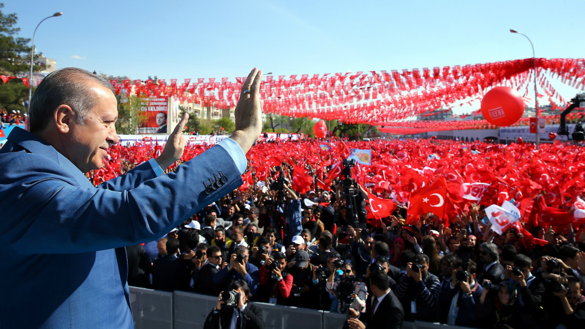 Turkish President Recep Tayyip Erdogan - Anadolu