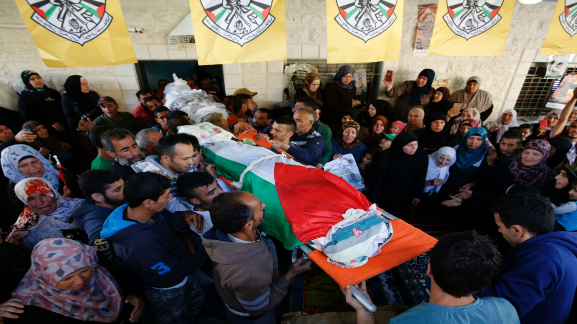 Palestine funeral AFP