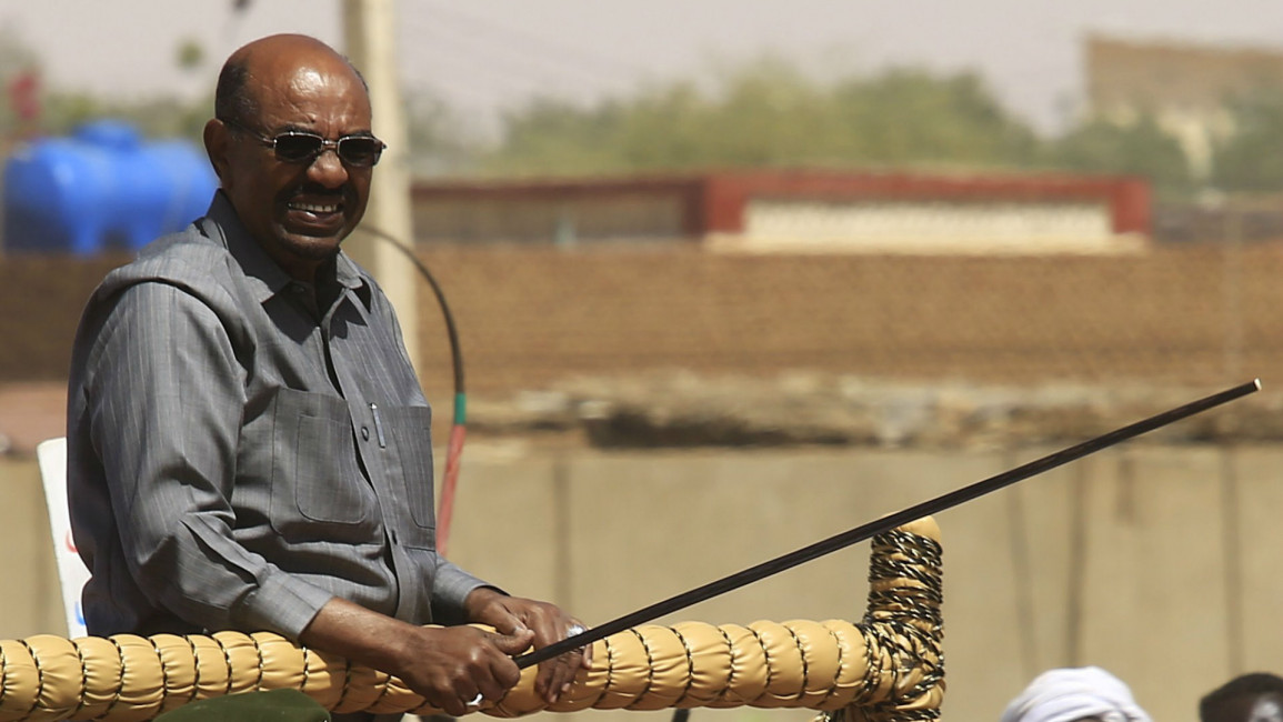 Omar al-Bashir -- AFP
