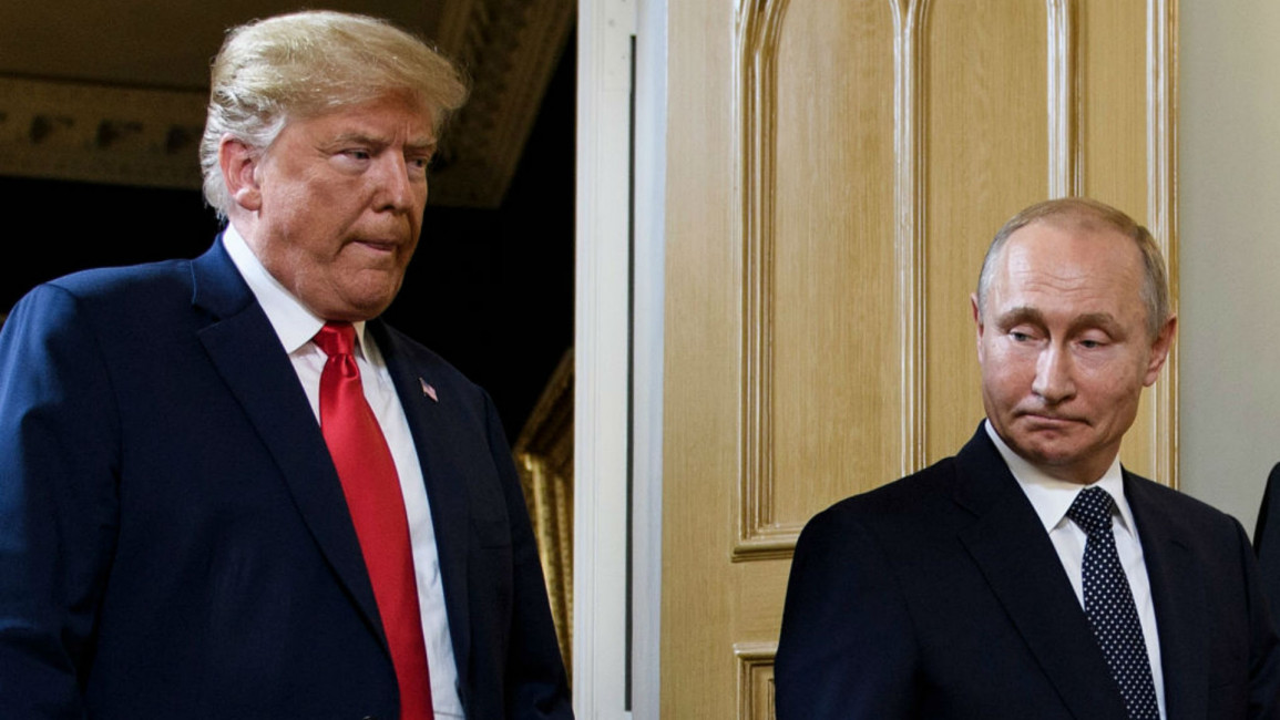 Trump and Putin - Getty