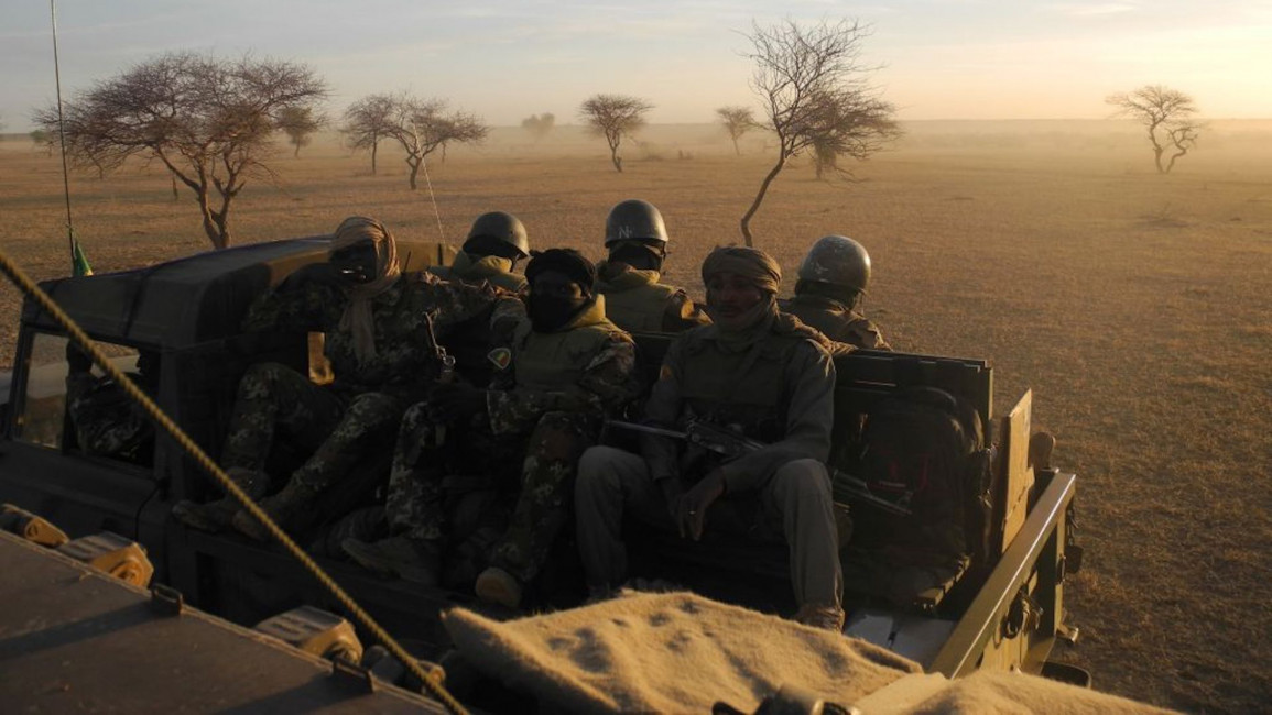 Mali soldiers AFP