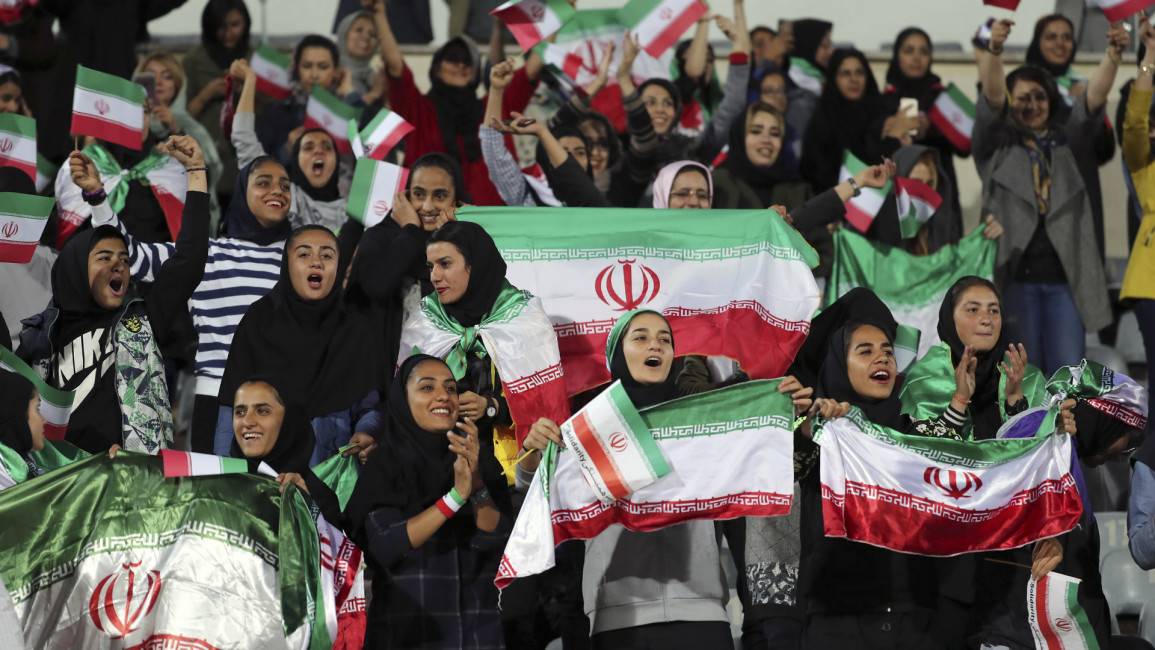 Iran women stadiums [Getty]