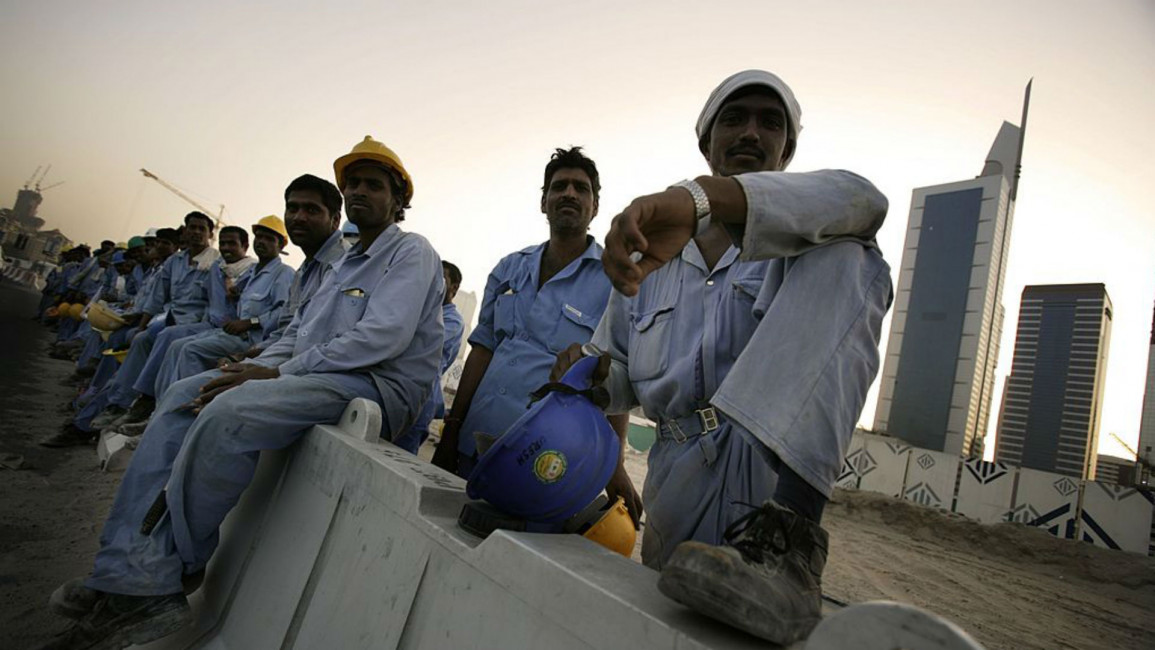 Migrant workers Dubai - Getty