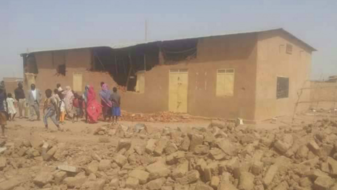 Sudan church demolished