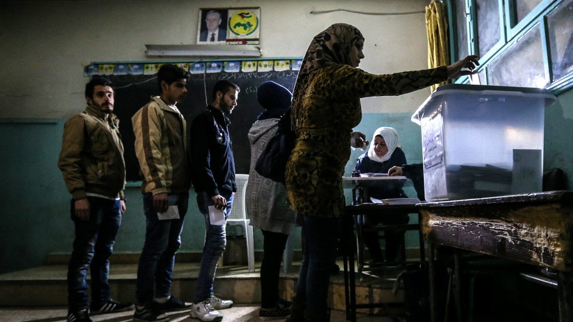 Syrian elections [Getty]