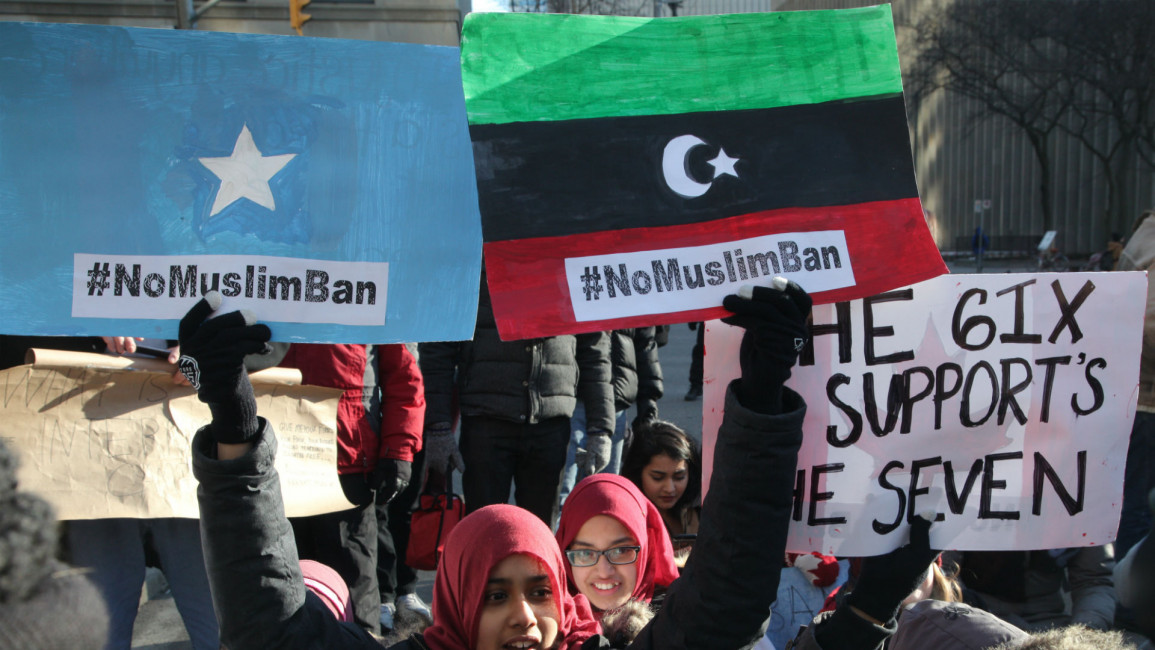 Muslim ban Libya
