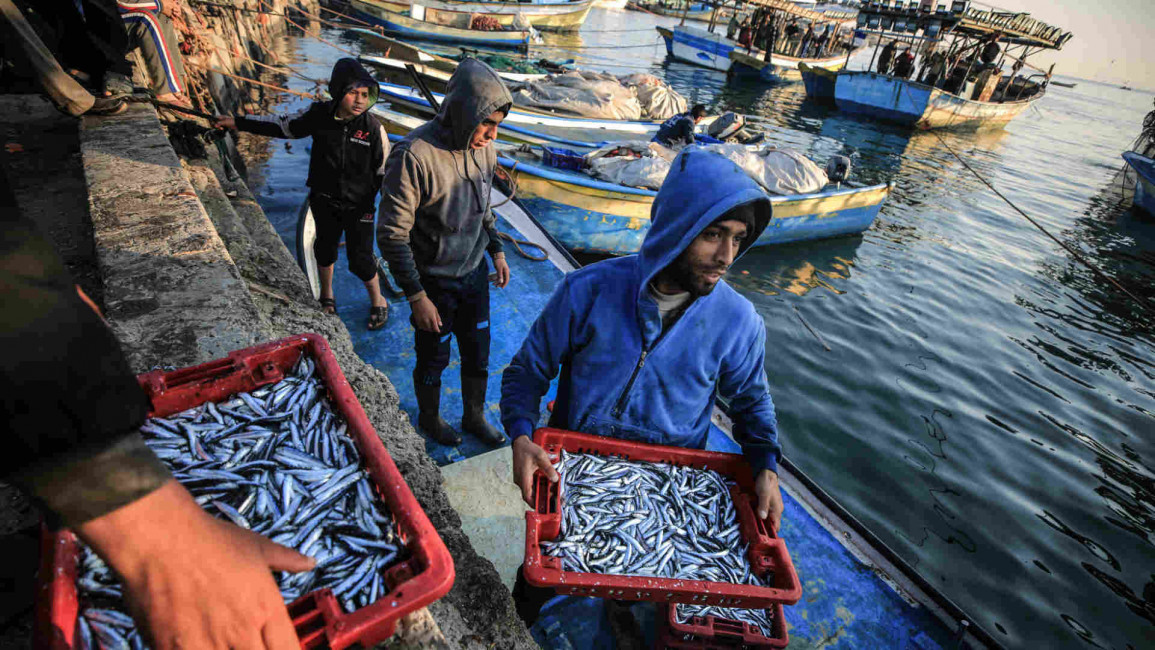 Fishing zone Gaza [Getty]