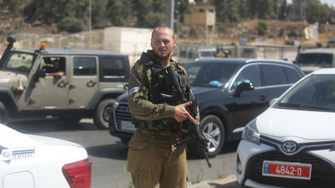 Israeli soldier ANADOLU