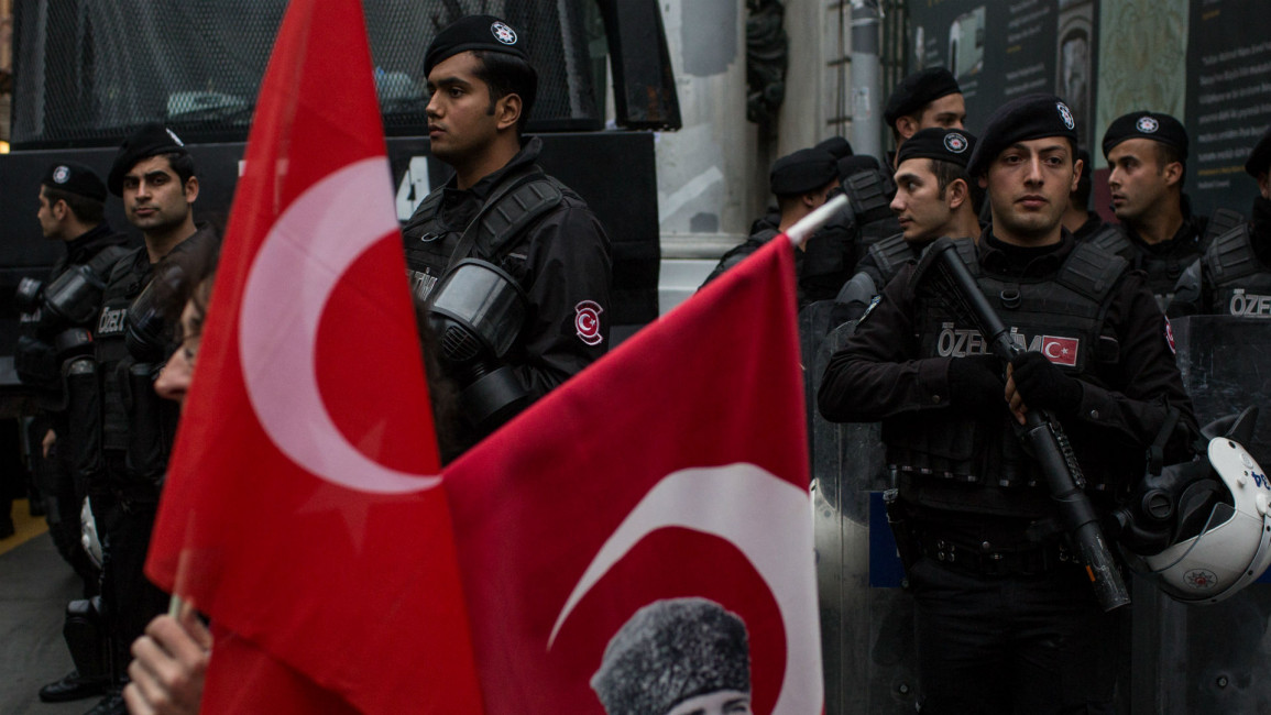 Turkey police GETTY