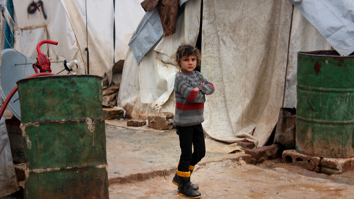 Syrian refugee camps - conditions