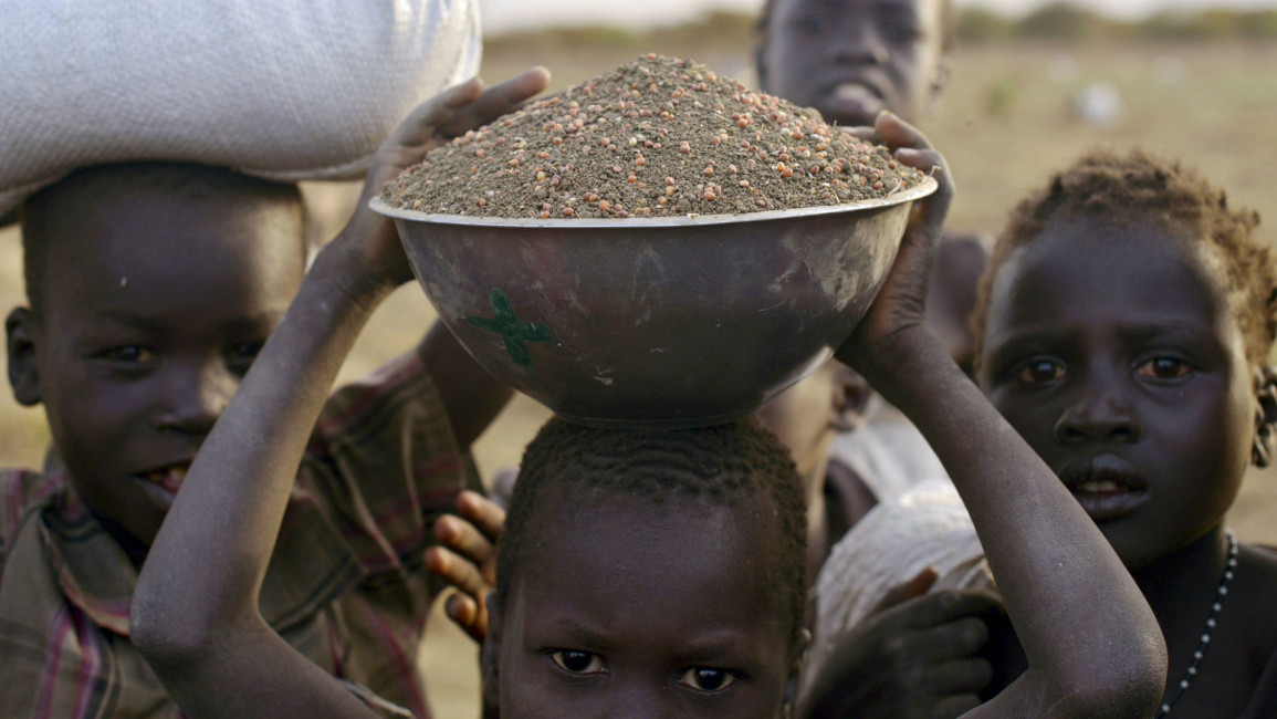 South Sudan children AFP