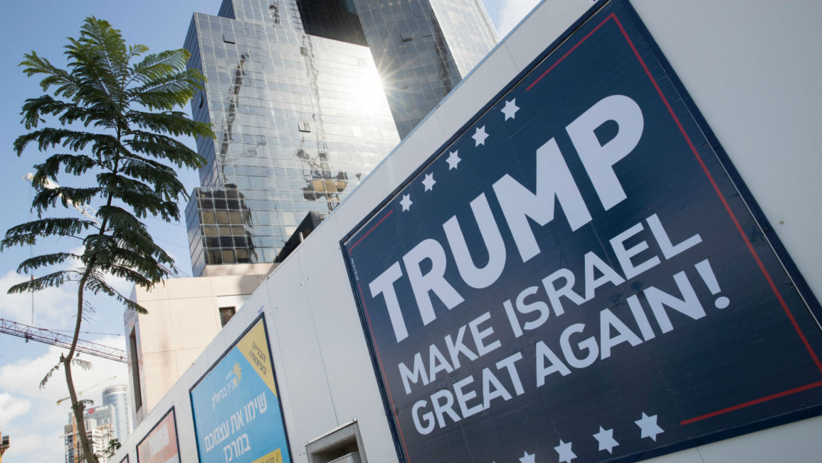 Trump Israel [AFP]